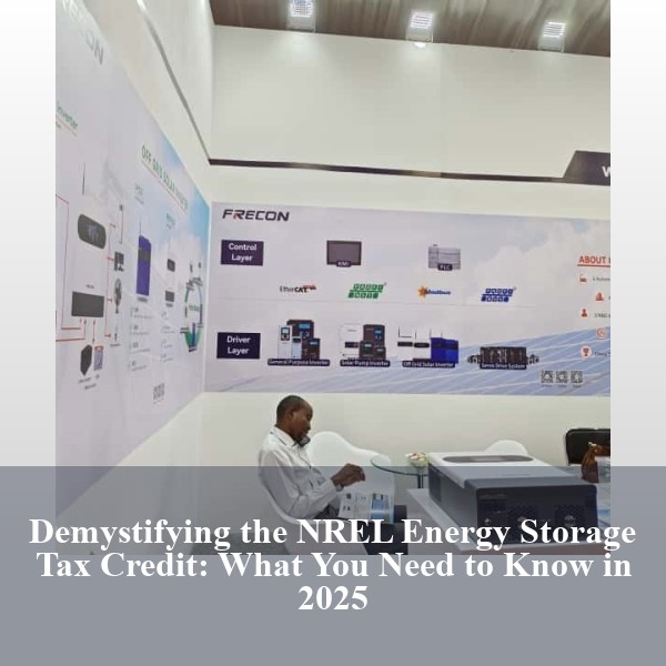 Demystifying the NREL Energy Storage Tax Credit: What You Need to Know in 2025